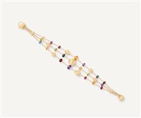 Bracelet Marco Bicego Woman Africa in Yellow Gold Pietre dure BB2266-MIX02 - BB2266-MIX02